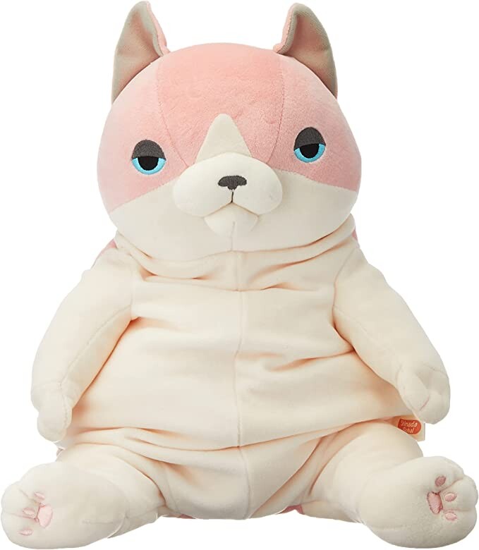 Large Pink Mochi Cat (48 cm)