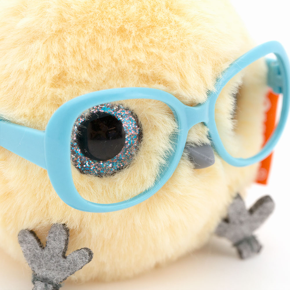 Mini WHOzie with glasses clip plush